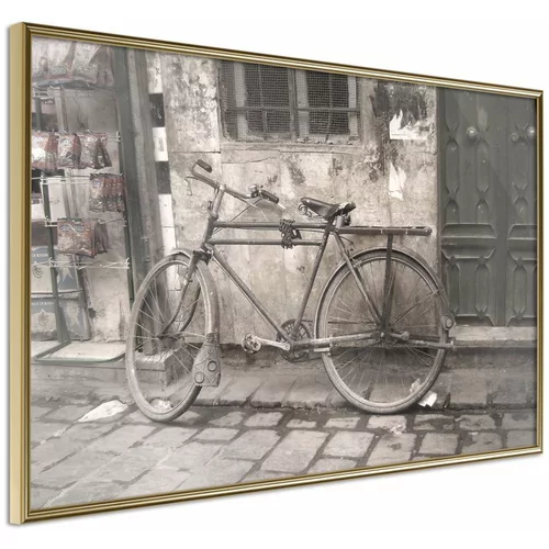  Poster - Old Bicycle 90x60