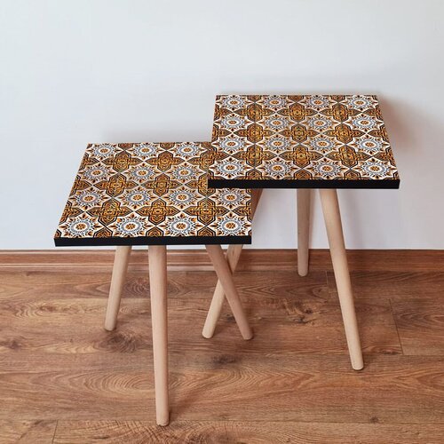 Hanah home set klub stočića 2Shp52, 2 komada, Šareni Cene