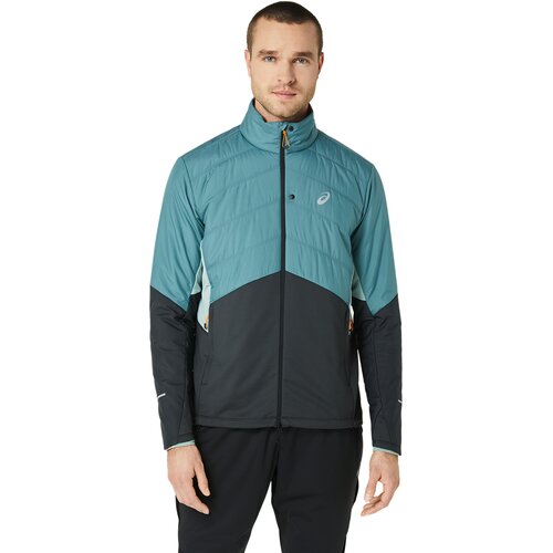 Asics winter run jacket, muška jakna za trčanje, plava 2011C883 Slike