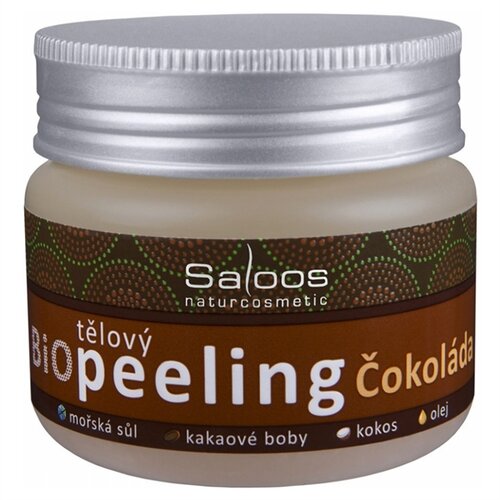 Saloos Bio Body Peeling Chocolate 140ml Slike