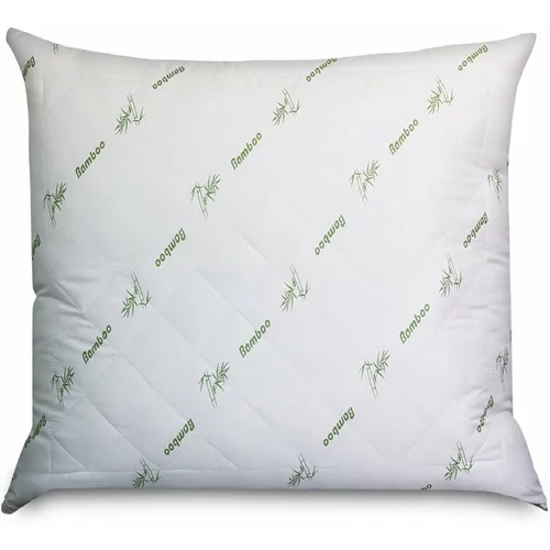 Good Morning Bijeli jastuk Bamboo, 75x75 cm