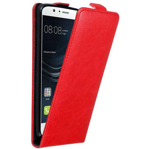 Cadorabo Ohi&scaron;je, združljivo z Huawei P9 LITE 2016 / G9 LITE v rdeče jabolko - Za&scaron;čitni ovitek v obliki flipa z magnetnim zapiranjem, (20562459) Cene