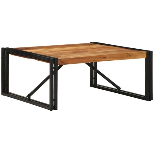 vidaXL kavna mizica 80x80x35 cm masivni les akacija Cene