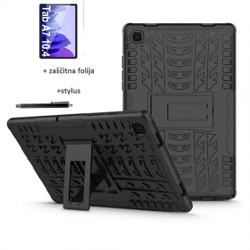  Zaščitni ovitek Armor za Samsung Galaxy Tab A7 10.4 (2020) - črni (+ zaščitna folija in pisalo)