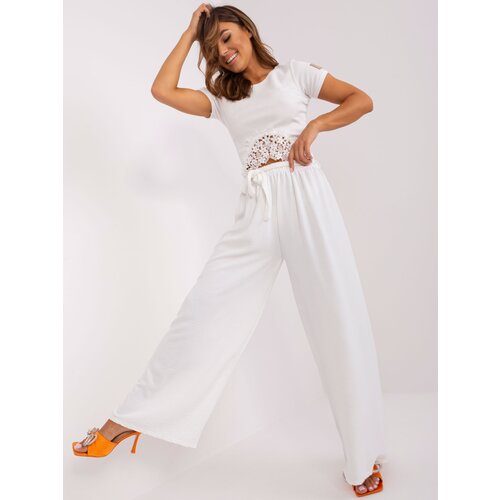 Och Bella Trousers-TW-SP-BI-2086.24P-ecru Slike