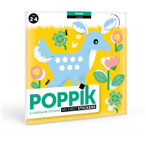 Poppik Moje prve nalepnice Šuma 2-4 Cene