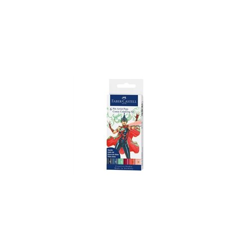 Faber-Castell Flomasteri Pitt Comic, 6 komada Cene