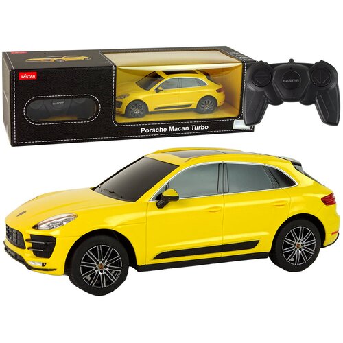  Licencirani auto na daljinsko upravljanje Porsche Macan Turbo 1:24 Rastar - žuti Cijene