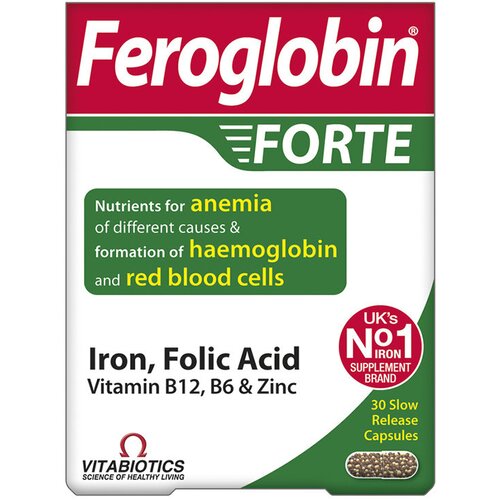 Vitabiotics feroglobin forte kapsule Slike