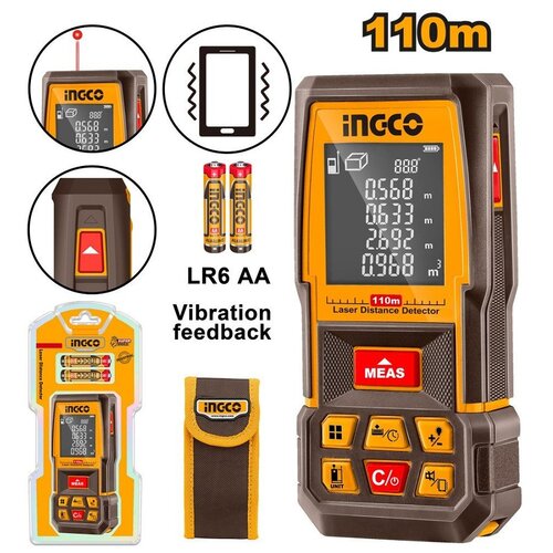 Ingco HLDD10089 laserski daljinomer 110m Cene