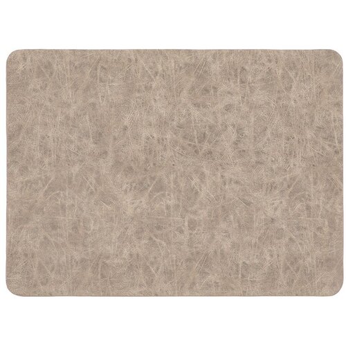 ZicZac Placemat prtiček Troja Taupe 45x33cm / pravokoten / umetno usnje, (5000199868) Cene