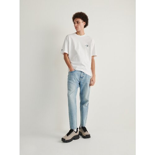 Reserved majica kroja relaxed fit - bela Cene