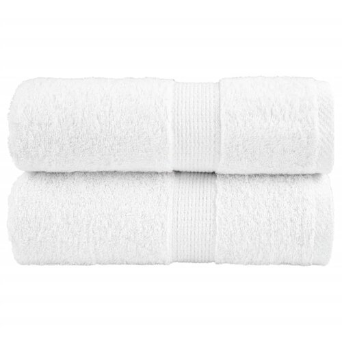 vidaXL Premium brisače za pranje SOLUND 2 kosa bele 30x30 cm 600 g/m&sup2;, (5000307697) Cene