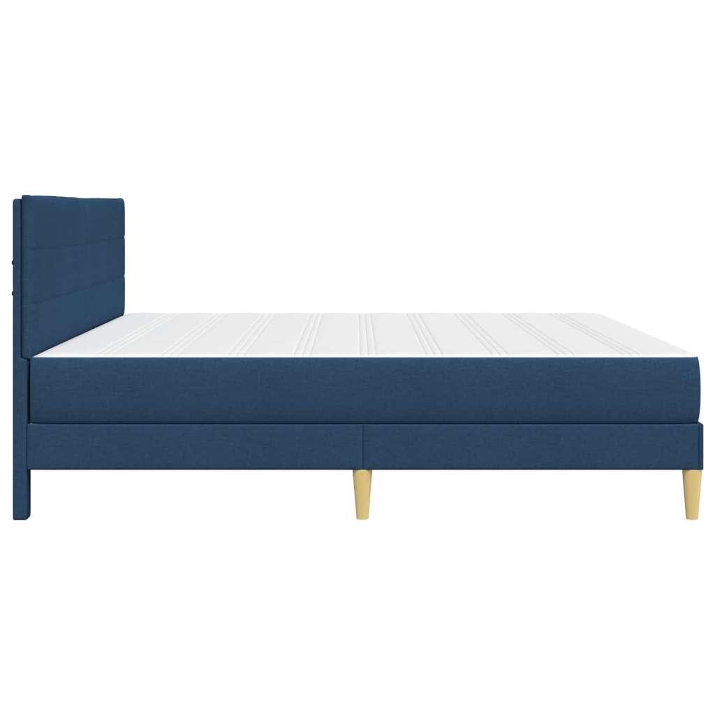  Okvir za krevet Plava 200 x 200 cm Poliester Slike