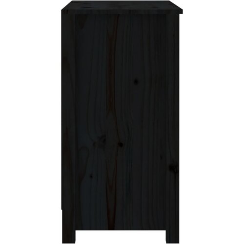  za knjige Crna 80x35x68 cm od masivne borovine Slike