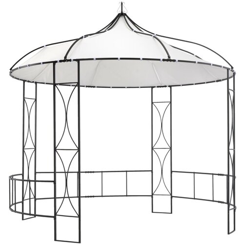 Paviljon Sjenica 300 x 290 cm bijela okrugla Slike
