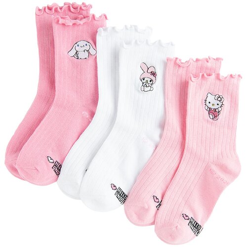Cool club nogavice 3 kosi LHG3210028-00 8082804 HELLO KITTY&FRIENDS D večbarvno 25/27 Cene