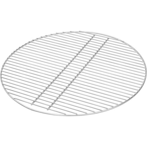 VidaXL BBQ ro&amp;scaron;tilj re&amp;scaron;etka okrugla &amp;Oslash;37 cm 304 nehrđajući čelik Srebrna Slike