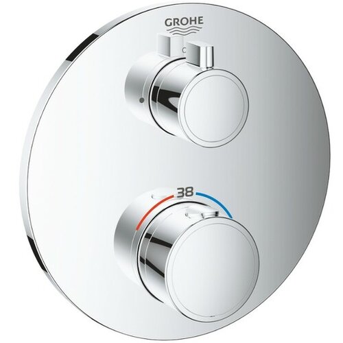 Grohe kopalniška termostatska armatura za tuš Grohtherm 24075000 1 iztok Cene