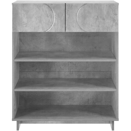  Ormarić za cipele 73 x 38 x 87 5 cm Konstruirano drvo - Betonska siva Cene