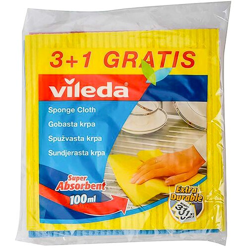 Vileda Sunđerasta krpa 3+1 231031 6700122 Cene