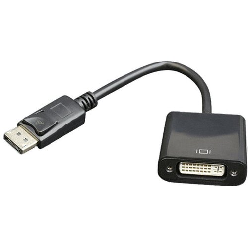 Gembird Video adapter DisplayPort to DVI-I Black Cene