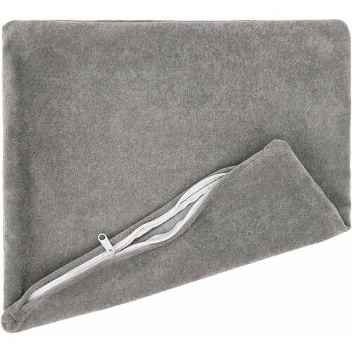  Presvlaka za jastuk 2 pcs HEERLEN Svjetlosiva 40 x 40 cm Slike