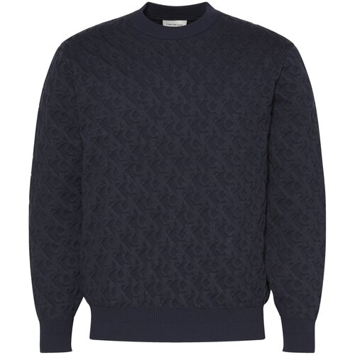 Calvin Klein Jeans Pulover nočno modra Cene