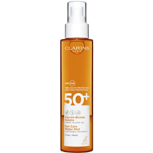 Clarins Sun Care Water Mist transparentna meglica za sončenje SPF 50+ 150 ml Cene