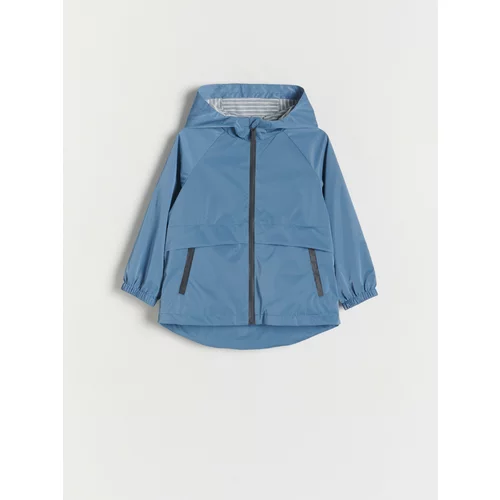 Reserved - Obična jakna s kapuljačom - steel blue