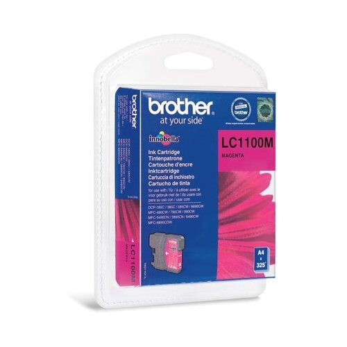 Brother Kartu&amp;scaron;a LC1100M, magenta, 325 strani DCP6690 MFC6490/6890/5895/490 DCP385/591 Slike