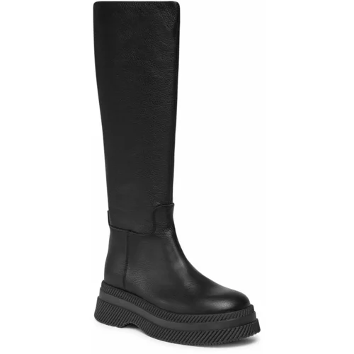 Steve Madden Zimski škornji Gylana Boot SM11002676 SM11002676-017 Black Leather