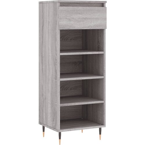 Maison Chic Omarica za obutev - Kopa za čevlje siva sonoma 40x36x105 cm inženirski les, (21776696) Slike