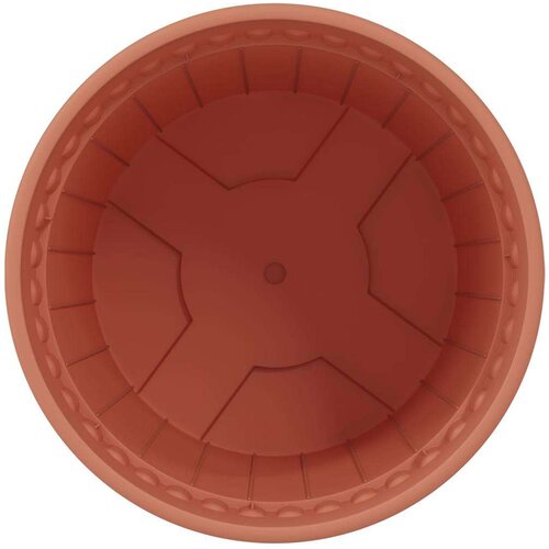  Okrugla saksija za cveće 24 pcs Crvena cigla &amp;Oslash; 19 x 16 cm - Crvena cigla &amp;Oslash; 19 x 16 5 cm 24 Slike