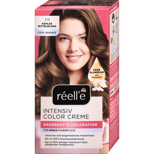 réell‘e Intensiv color creme boja za kosu - hladno srednje plava 7.11 110 ml Cene
