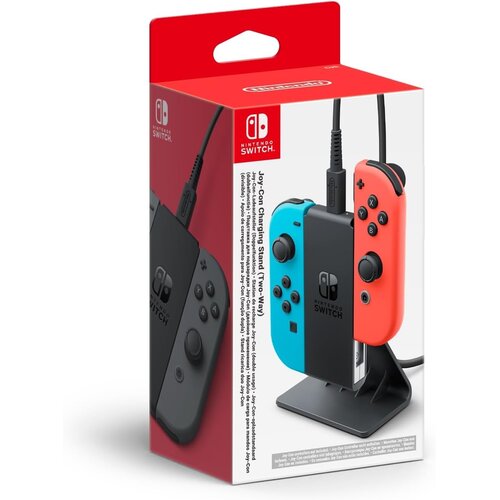 NINTENDO SWITCH polnilna postaja za dva Joy-Con kontrolerja Slike