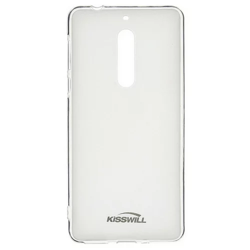Kisswill silikonski ovitek za Nokia 2 - prozorno črn