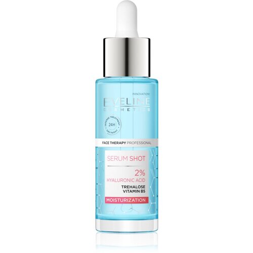 Eveline Cosmetics Serum Shot 2% Hyaluronic Acid vlažilni in hranilni serum 30 ml Cene