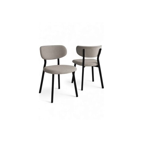 Hanah home set stolica (2 dela) toldy grey black Slike