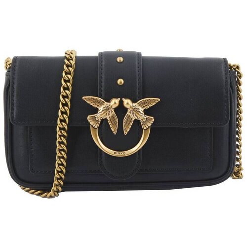 Pinko Torbe LOVE ONE POCKET C Črna Slike