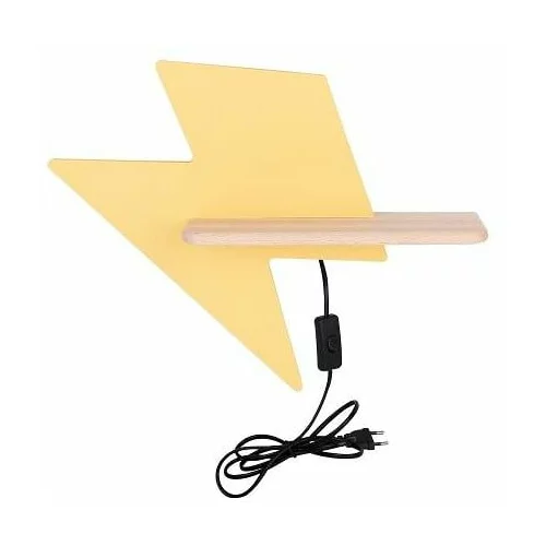 Candellux Lighting Žuta dječja lampa Lightning -
