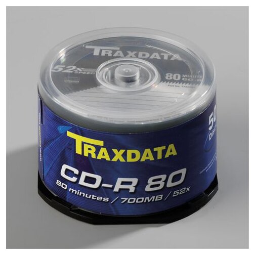 Traxdata OPTIČKI MEDIJ CD-R CAKE 50 Slike