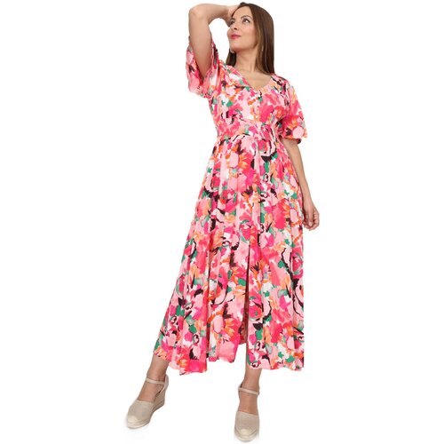 La Modeuse Dolge obleke 70474_P164901 Večbarvna Cene