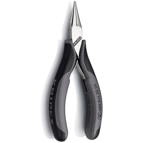 Knipex kle&amp;scaron;ta za elektroniku sa poluokruglim čeljustima 115mm (35 22 115 esd) Slike
