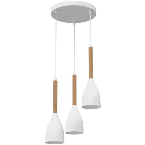  Luster na sajli MUZA NEW 3xE27/60W/230V bukva/bela Cene