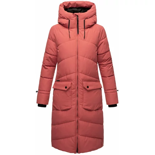 Marikoo Zimski kaput roza / crna / bijela