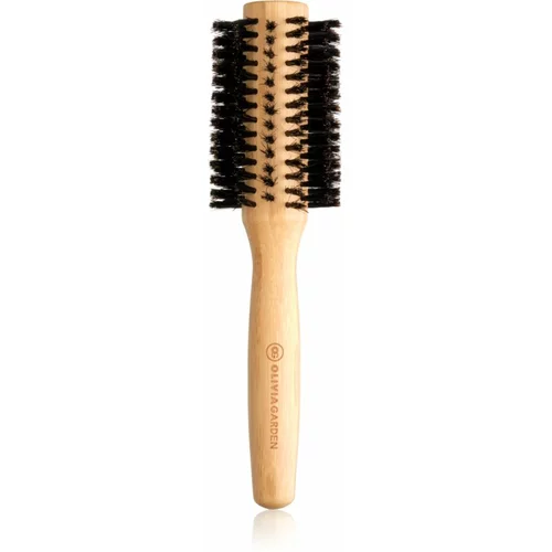 Olivia Garden Bamboo Touch Thermal okrogla krtača za lase premer 30 mm 1 kos