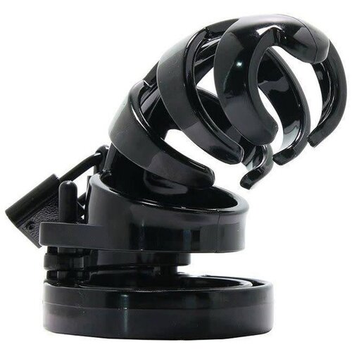 Black Label The Classic Stainless Steel Cock Cage Black Slike