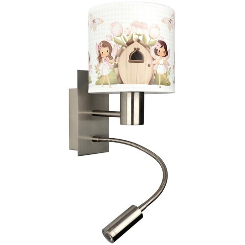 Brilagi LED fleksibilna lampa BOBO 1xE27/25W/230V + LED/3W mat hrom/bela/ružičasta/vile Cene