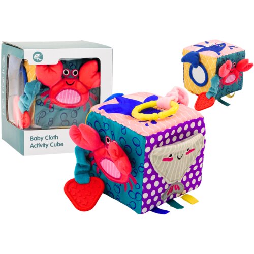 Interaktivna senzorna kocka za djecu Cube - 12 cm Slike